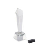 Diaward Crystal award iš a gift dėžutė – gaminys iš stiklo, išsiskiriantis praktišku naudojimu