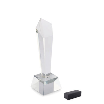 Diaward Crystal award iš a gift dėžutė – gaminys iš stiklo, išsiskiriantis praktišku naudojimu