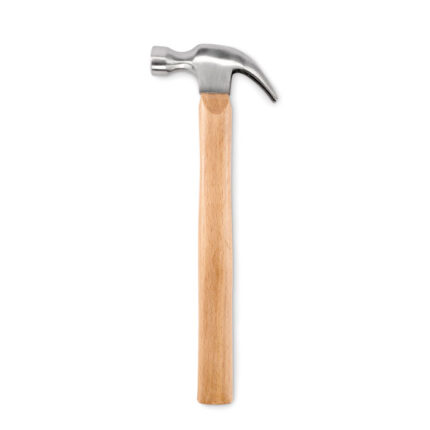 Cracker Medinis claw hammer – gaminys iš medienos, išsiskiriantis naudojamos FSC sertifikuotos medžiagos