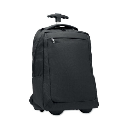 Dalvik 480 D RPET kuprinė trolley – gaminys iš RPET perdirbto poliesterio, išsiskiriantis priekinė kišenė ir peties diržas