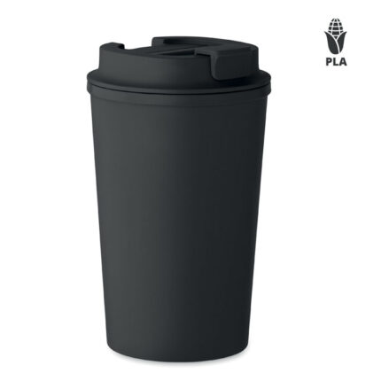 Beibaku PLA dvigubų sienelių termo puodelis 350 ml – gaminys iš plastiko, išsiskiriantis dvigubų sienelių konstrukcija ir...