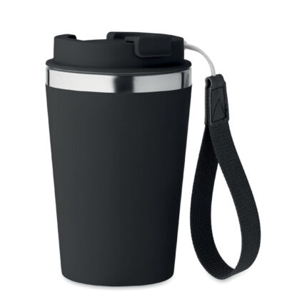 Topaz Dvigubų sienelių termo puodelis 350 ml – gaminys iš polypropylene pp, išsiskiriantis dvigubų sienelių konstrukcija i...