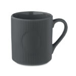 Ribmug rievėtas keraminis puodelis 340 ml – funkcionalus ir estetiškas sprendimas gėrimams ar maistui