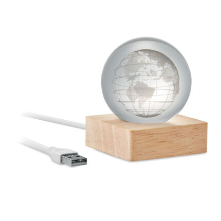 Globe Light LED stiklinis gaublys – kokybiškas gaminys kasdieniam naudojimui, dovanoms ar reprezentacijai