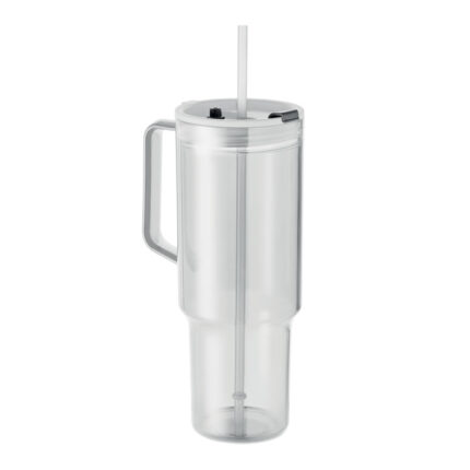 MUGORA RPET termo puodelis 1200 ml – RPET termo puodelis 1200 ml, RPET poliesteris