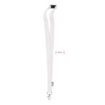 LANY RPET kaklajuostė 20 mm – RPET kaklajuostė 20 mm, PET plastikas