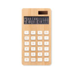 CALCUBIM 12 skaitmenų bambukinis skaičiuotuvas – 12 skaitmenų bambukinis skaičiuotuvas, bambukas