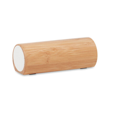 SPEAKBOX belaidė bambukinė kolonėlė 2x5 W – belaidė bambukinė kolonėlė 2x5 W, bambukas