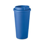 TUESDAY dvigubų sienelių termo puodelis 450 ml – dvigubų sienelių termo puodelis 450 ml, plastikas