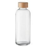 FRISIAN stiklinė gertuvė 650 ml bambukinis lid – stiklinė gertuvė 650 ml bambukinis lid, stiklas