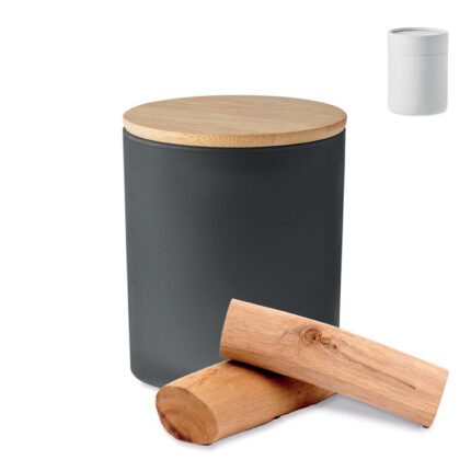 KEOPS MEDIUM Plant based wax candle 200 gr – Plant based wax candle 200 gr, kelių medžiagų derinys