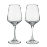 CHEERS rinkinys of 2 wine glasses – rinkinys of 2 wine glasses, stiklas