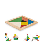 TANGRAM Tangram puzzle iš wood – Tangram puzzle iš wood, medis