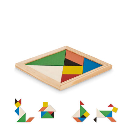 TANGRAM Tangram puzzle iš wood – Tangram puzzle iš wood, medis