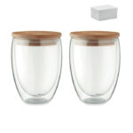 TIRANA SET rinkinys of 2 glasses 350 ml iš box – rinkinys of 2 glasses 350 ml iš box, stiklas