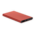 Powerflat C 4 000 mAh išorinė baterija – 4 000 mAh išorinė baterija iš aliuminio.