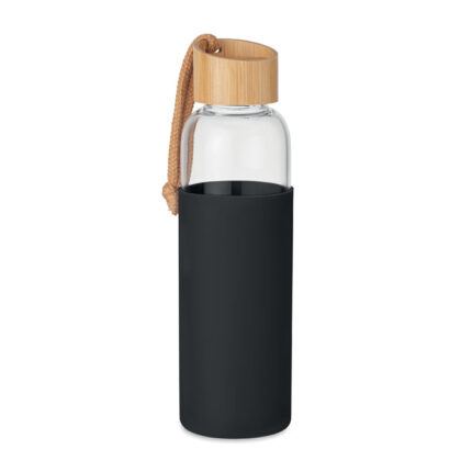 Chai stiklinė gertuvė 500 ml su dėklu – stiklinė gertuvė 500 ml su dėklu iš stiklo.