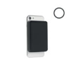 Doubletic 5 000 mAh magnetinė išorinė baterija 15 W – 5 000 mAh magnetinė išorinė baterija 15 W iš ABS plastiko.
