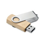 Techmate Bamboo bambukinė USB atmintinė 16 GB – bambukinė USB atmintinė 16 GB iš bambuko.