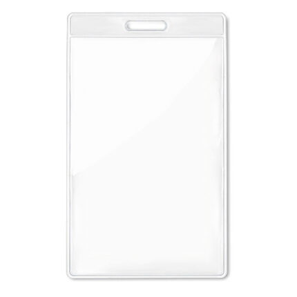 Badgo skaidrus vardo ženklelis – skaidrus vardo ženklelis iš PVC.