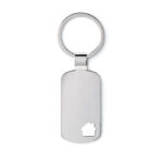 House Key raktų pakabukas su namelio detale – raktų pakabukas su namelio detale iš metalo.