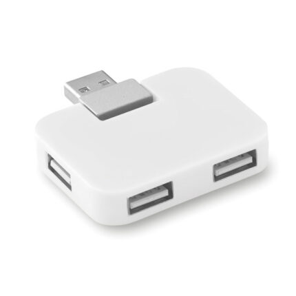 Square 4 jungčių USB šakotuvas – papildomas produkto vaizdas.