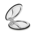 Glow Round apvalus PU veidrodėlis – apvalus PU veidrodėlis iš PU medžiagos.