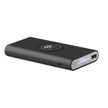 Vigor 8 000 mAh belaidė išorinė baterija 15 W – 8 000 mAh belaidė išorinė baterija 15 W iš ABS plastiko.