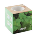Menta reklaminis gaminys – mediena