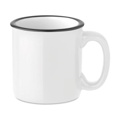 Tweenies Sublim keraminis puodelis sublimacinei spaudai – akmens masės keramika, 240 ml