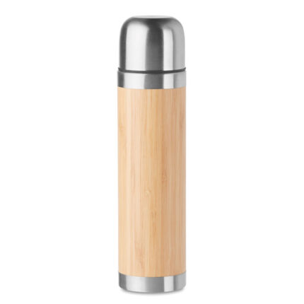 CHAN Bamboo dvigubų sienelių vakuuminė gertuvė su bambuko apdaila – bambukas